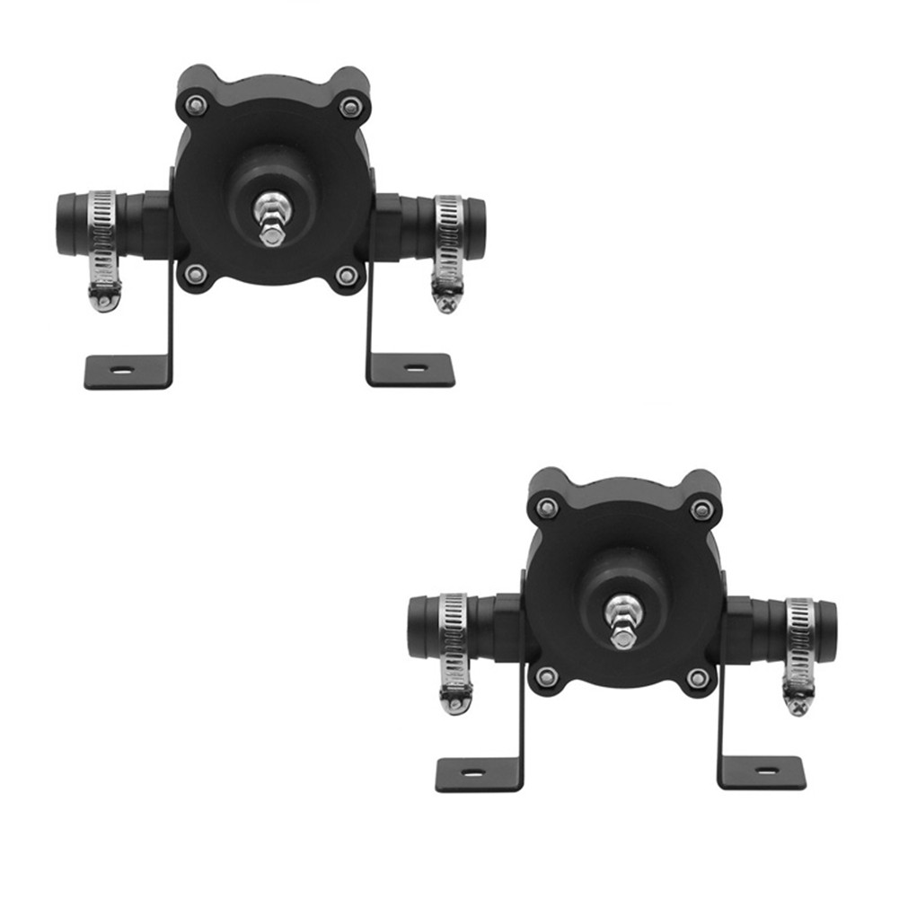2X(2PCS Small Household Water Pump Electric Drill Water Pump Portable DC1792
