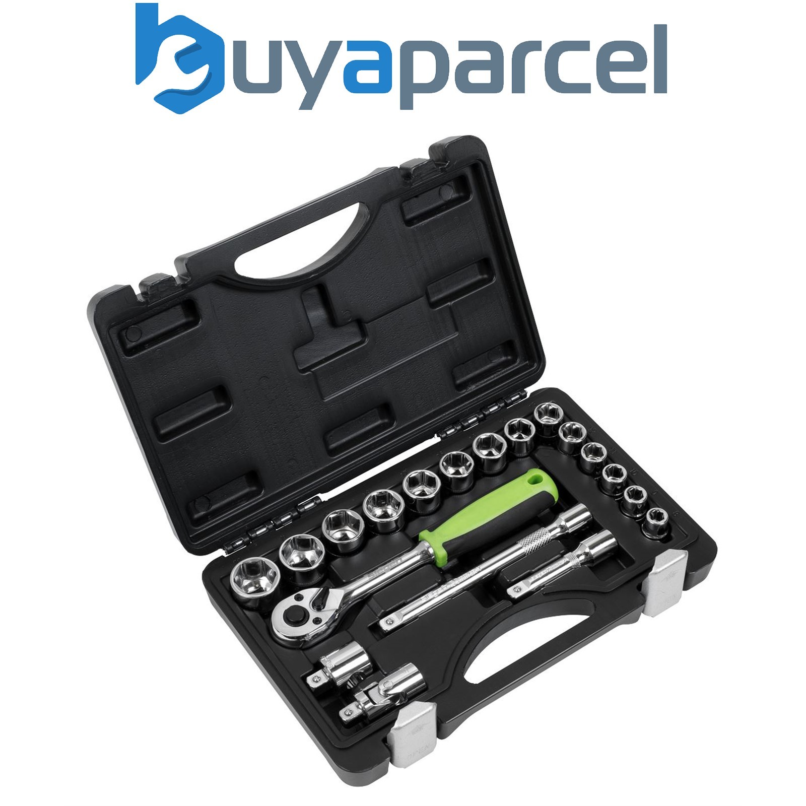 Sealey S01235 Siegen Socket Set 3/8"Sq Drive 19pc