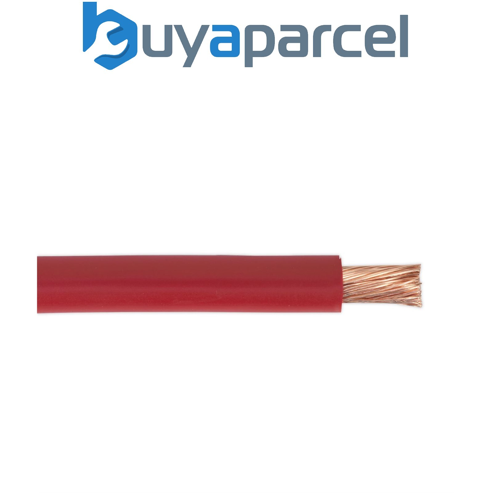 Sealey AC25SQRE Automotive Starter Cable 196/0.40mm 25mm� 170A 10m - Red