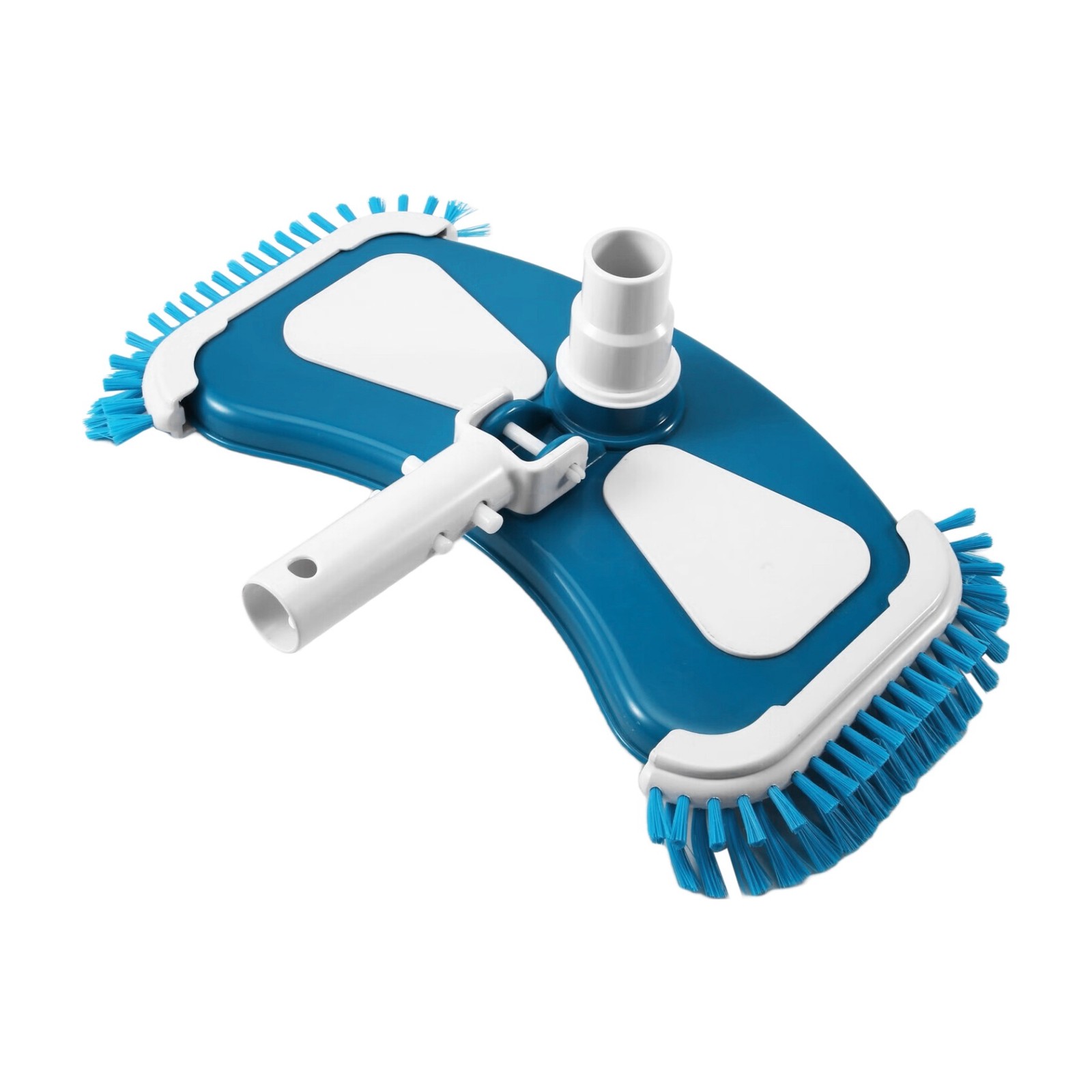 Pool Vacuum Head Side Brushes Swivel Hose Connection Pole Handle for8491