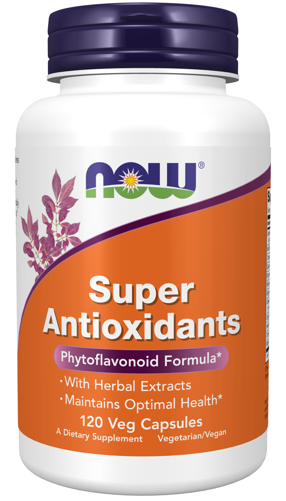 Now Foods Super Antioxidants 120 Caps Hawthorn/Bromelain/Ginkgo Phytoflavonoid