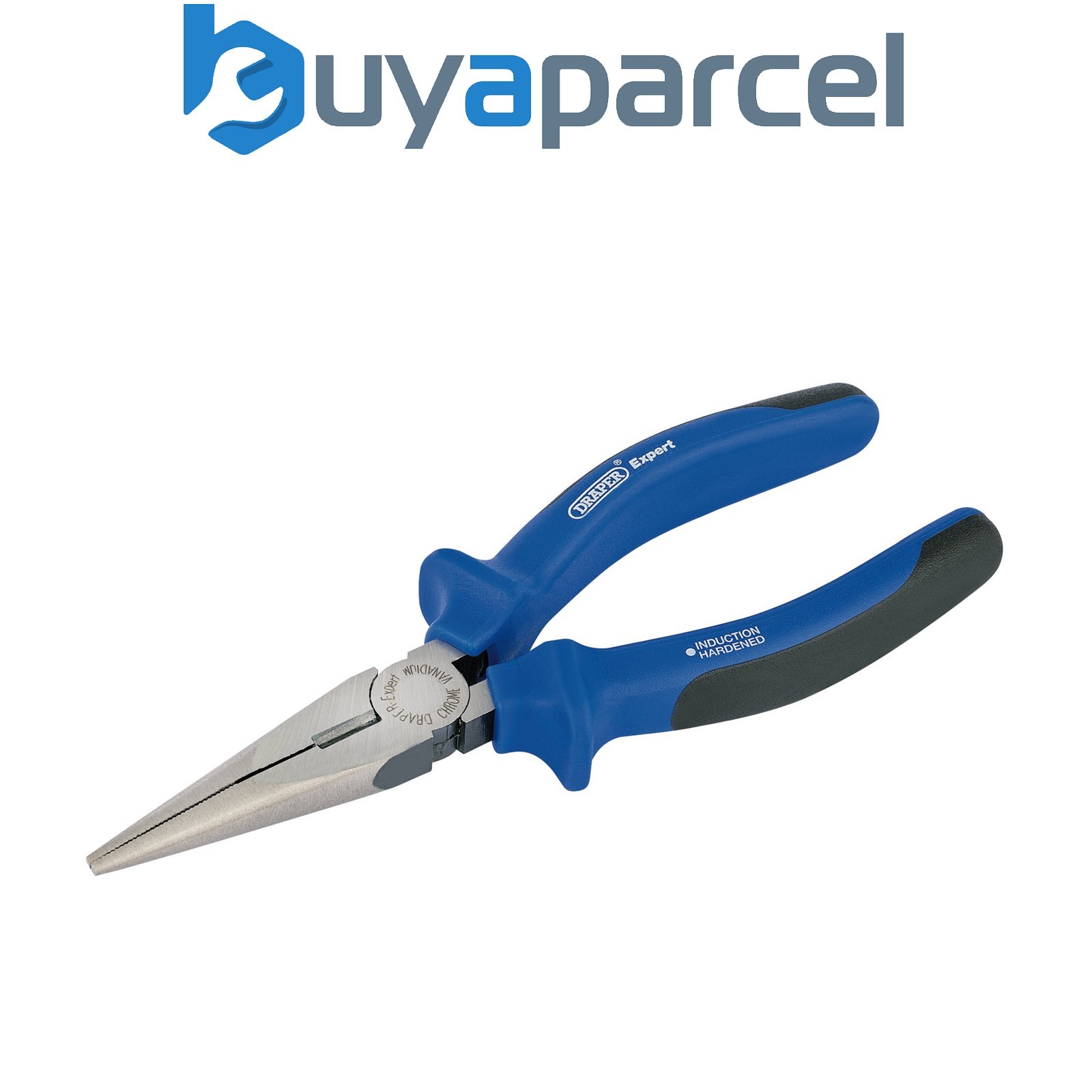 Draper 68887 Draper Expert Heavy Duty Soft Grip Long Nose Pliers, 160mm