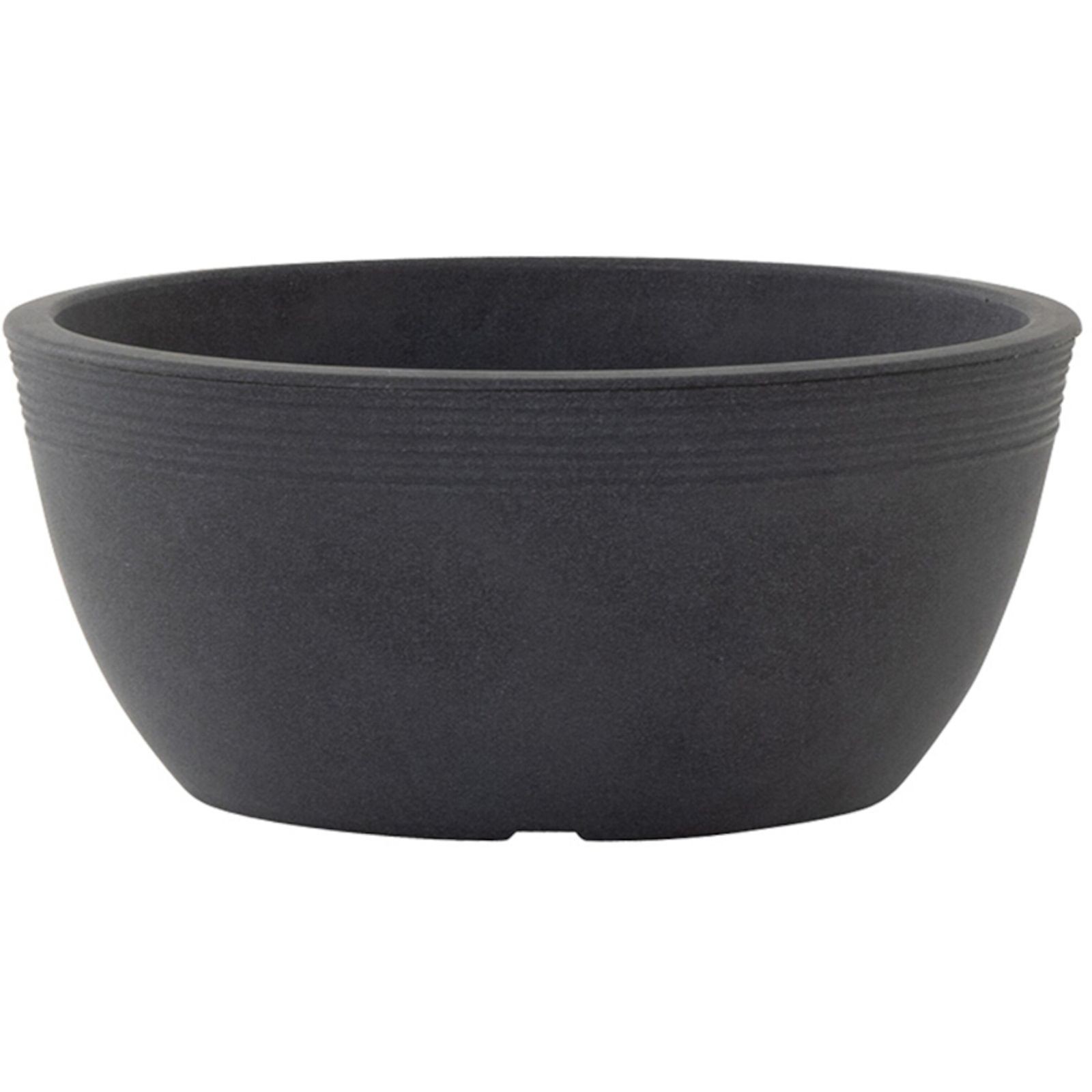Plant Pot Flower Bowl Flowerpot Planter Malaga 38 Anthracite Ø 38 x17cm