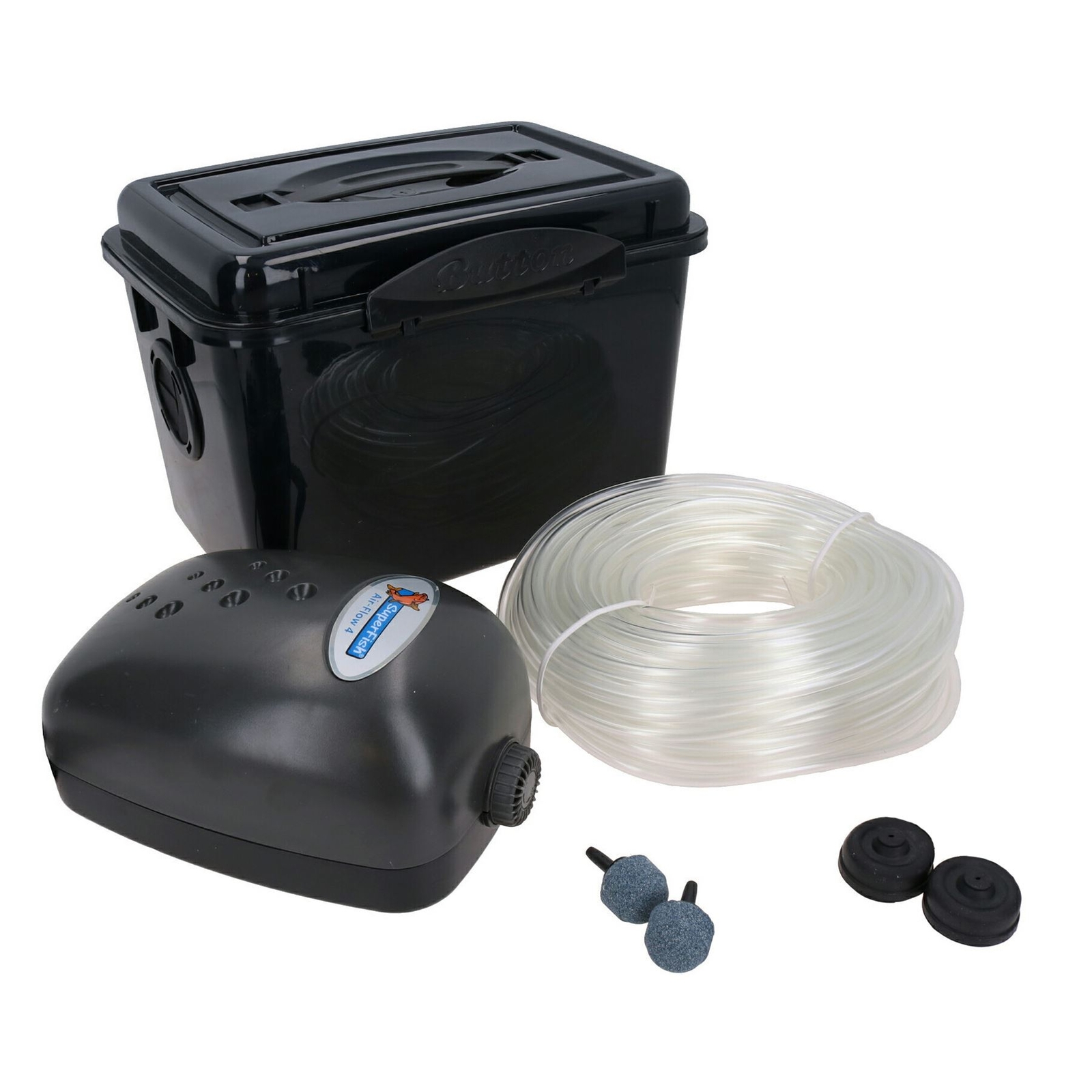 Complete Pond Air Pump Box4 4w 240L/h Provide Fresh Water Splash Proof Box
