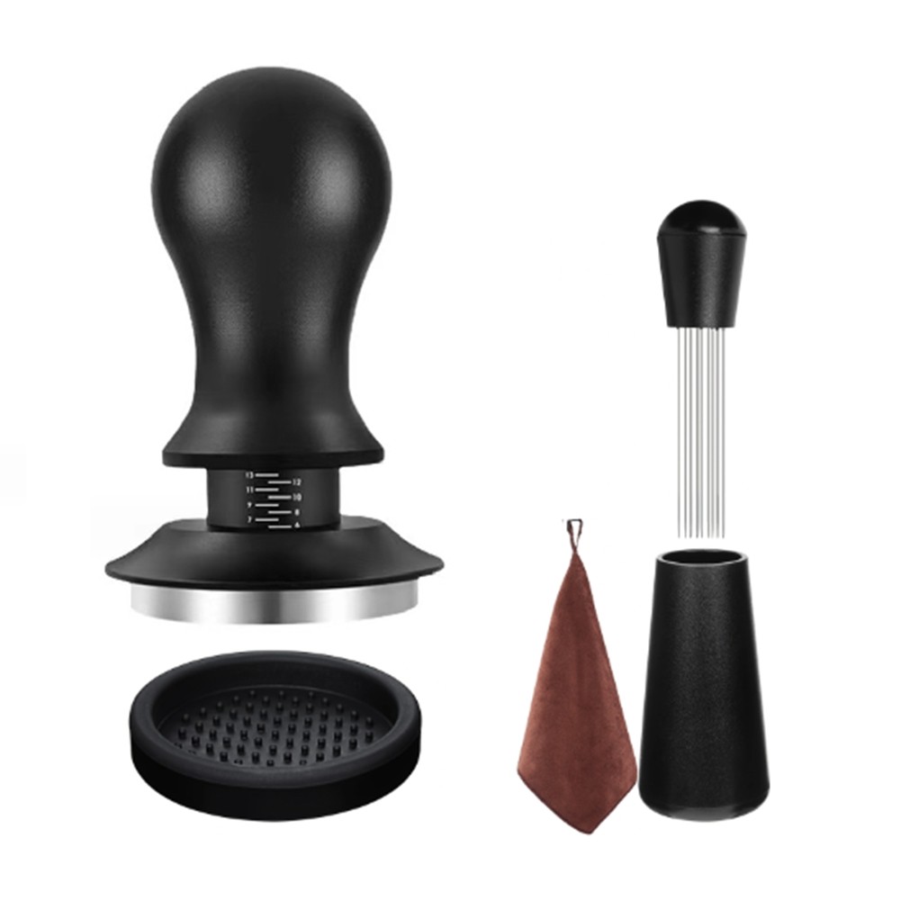 5 PCS Espresso Accessories Coffee Espresso Tamper Set with Espresso Tamper8463