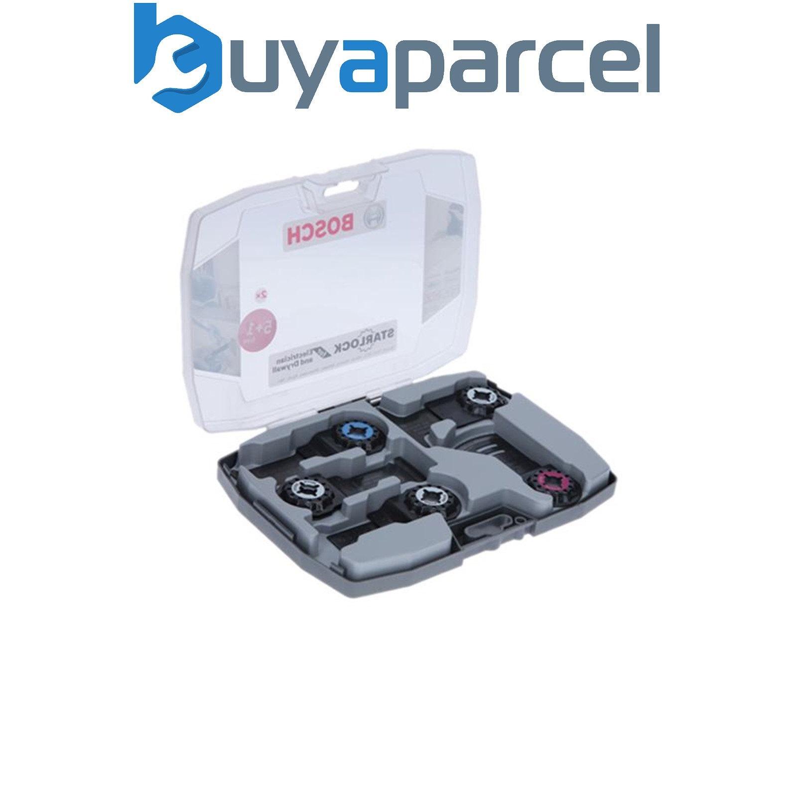 Bosch 2608664622 Starlock Electrician and Drywall Set for Multi-Tools, 6 Piece B