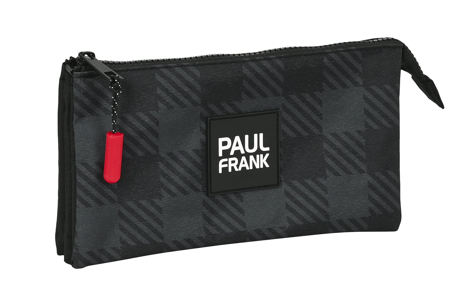 Safta PAUL FRANK Campers - Triple Pencil Case, Children's Pouch, Ideal for Child