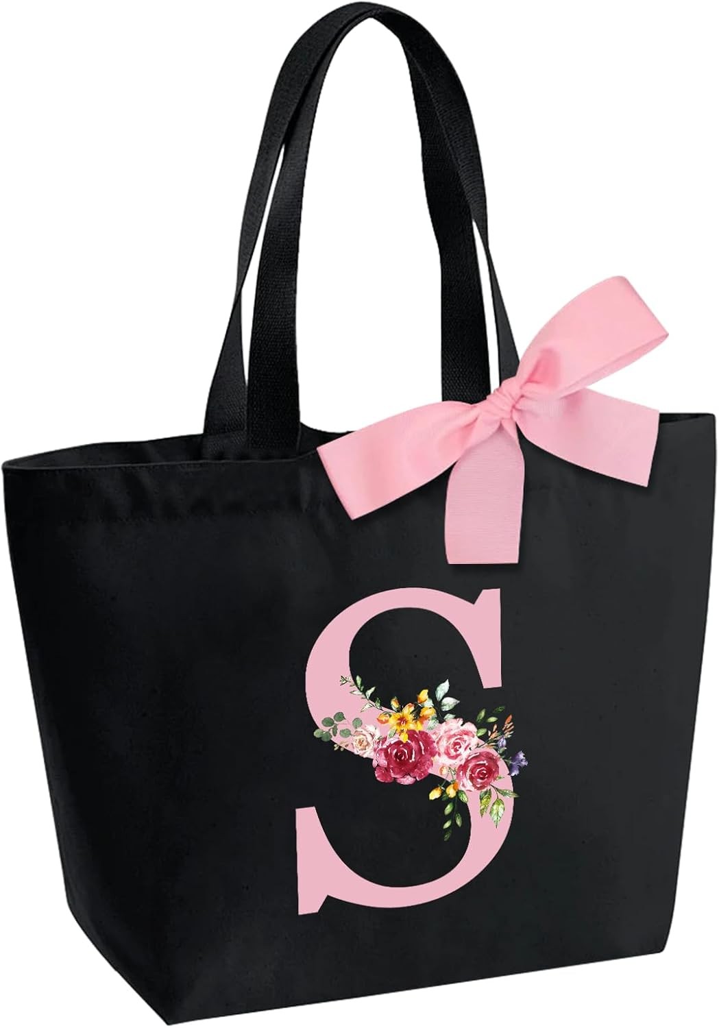 Personalisierte Initialen Tragetasche, Wasserdicht Handtasche Damen, Shopper Ta