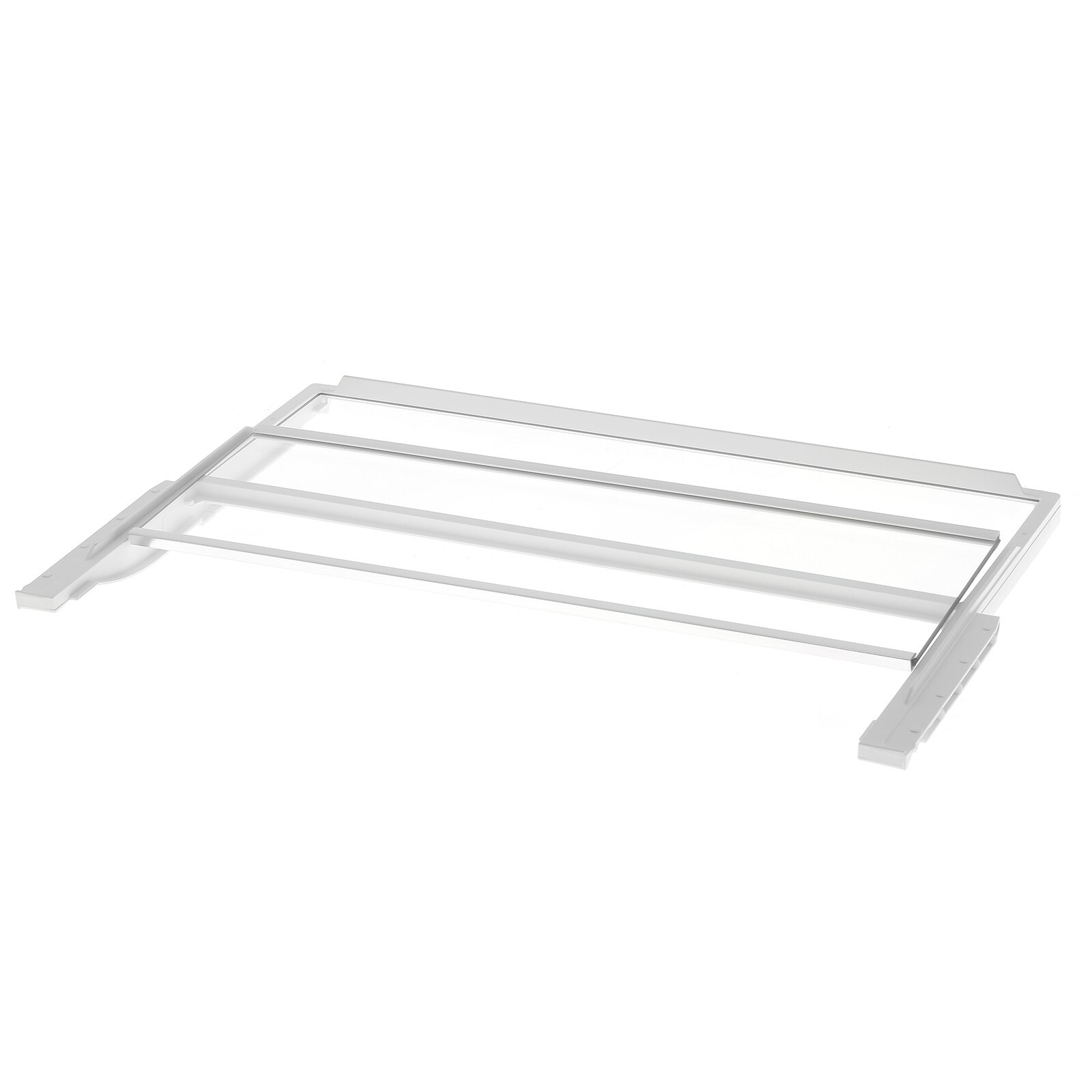Bosch Larder Fridge Glass Plate Shelf & White Frame KIF, KIL, KIN, KIR, KIS, KSL