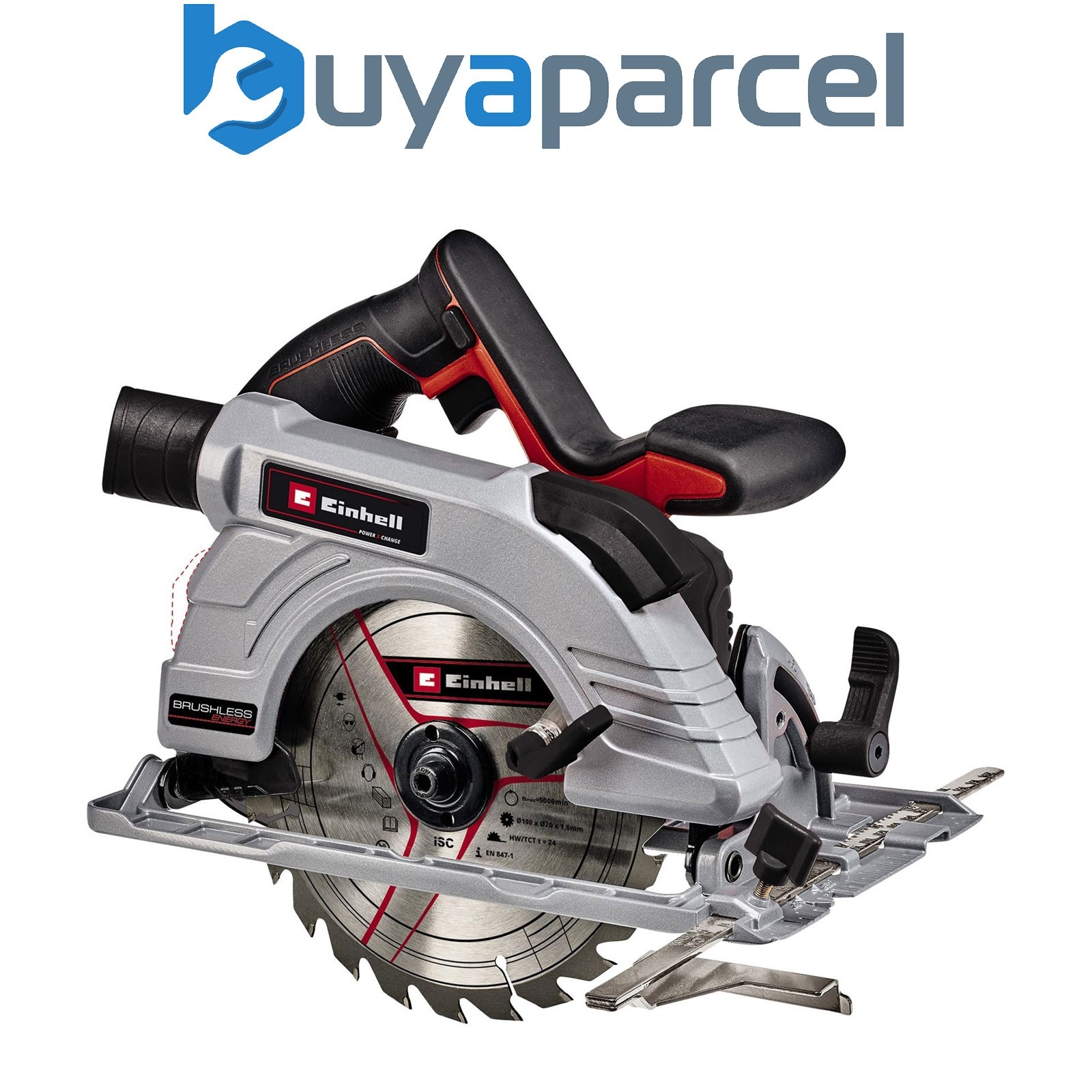 Einhell Professional 18v 190mm Cordless Circular Saw TE-CS 18/190 Li BL Solo