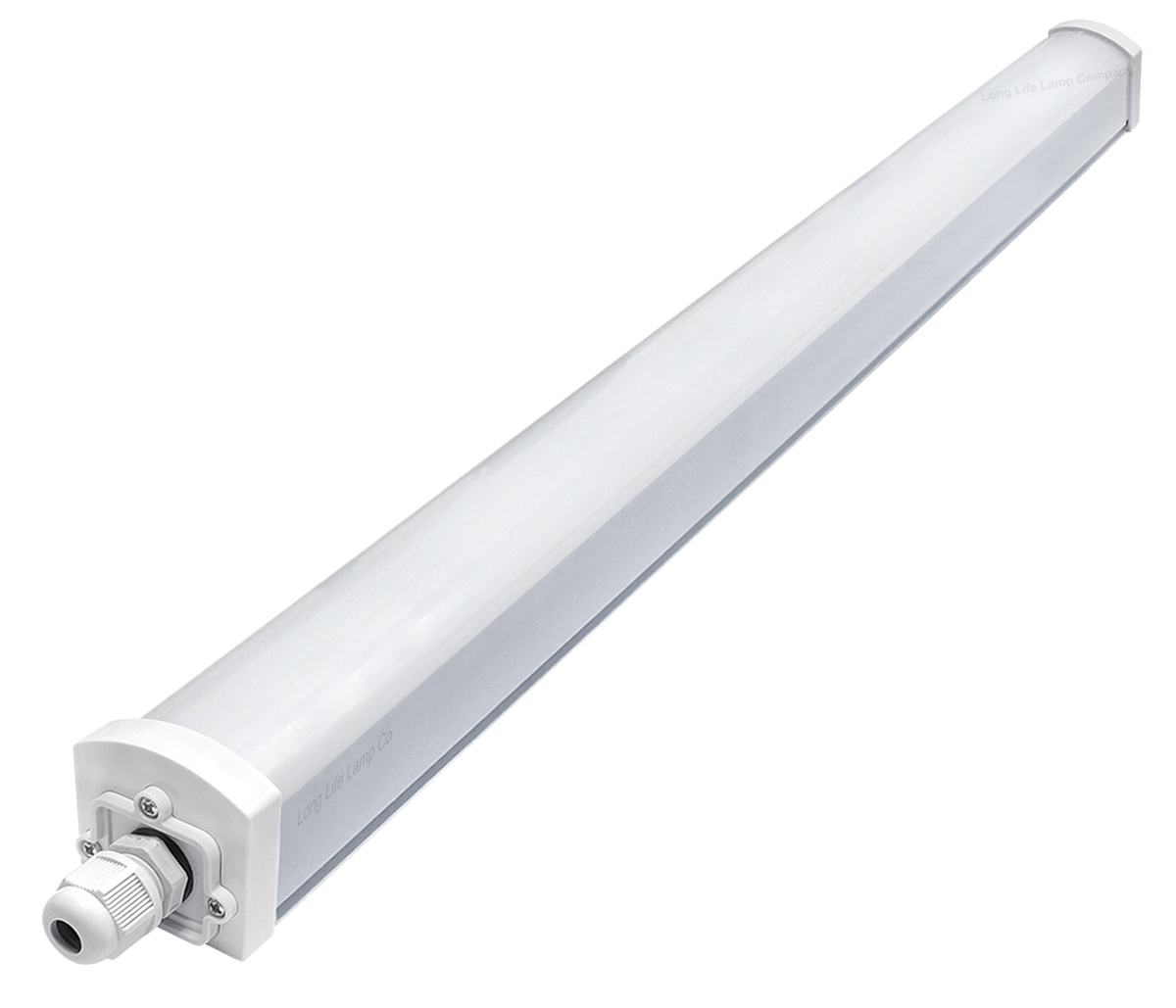 5FT LED Tube Light Batten 45W Frosted Cool White Light IP66 Replaces T8
