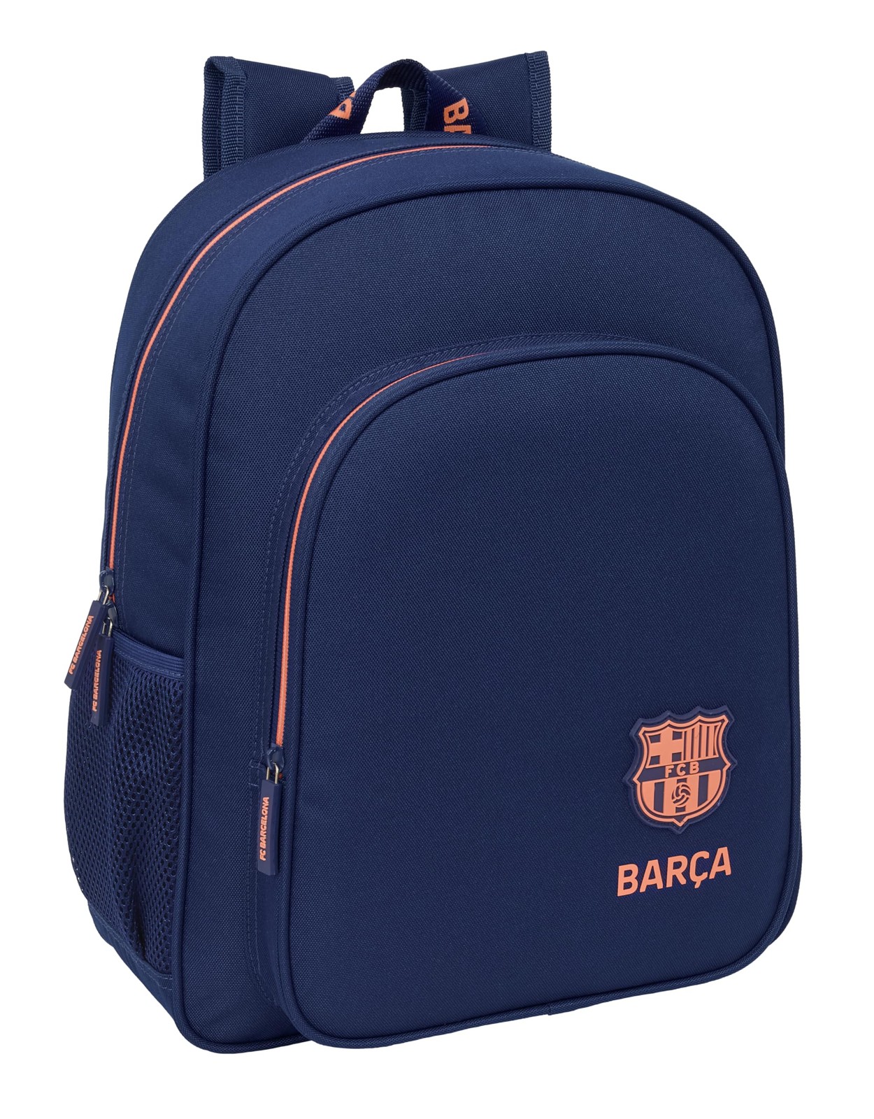 F.C.BARCELONA 2nd Equipment – Children's School Backpack, Adaptable to Trolley,