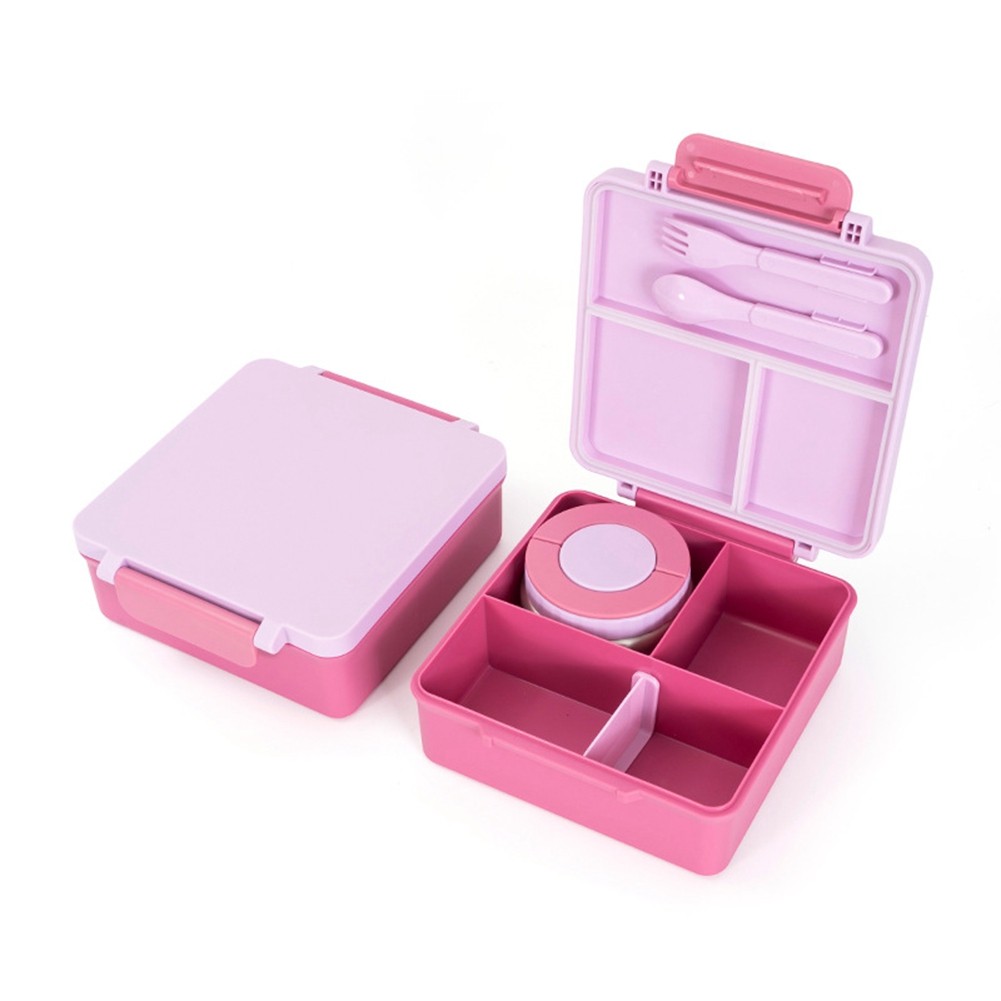 Bento Lunch Box for Kids with Cutlery Kids Leakproof Lunch Food Containers6907