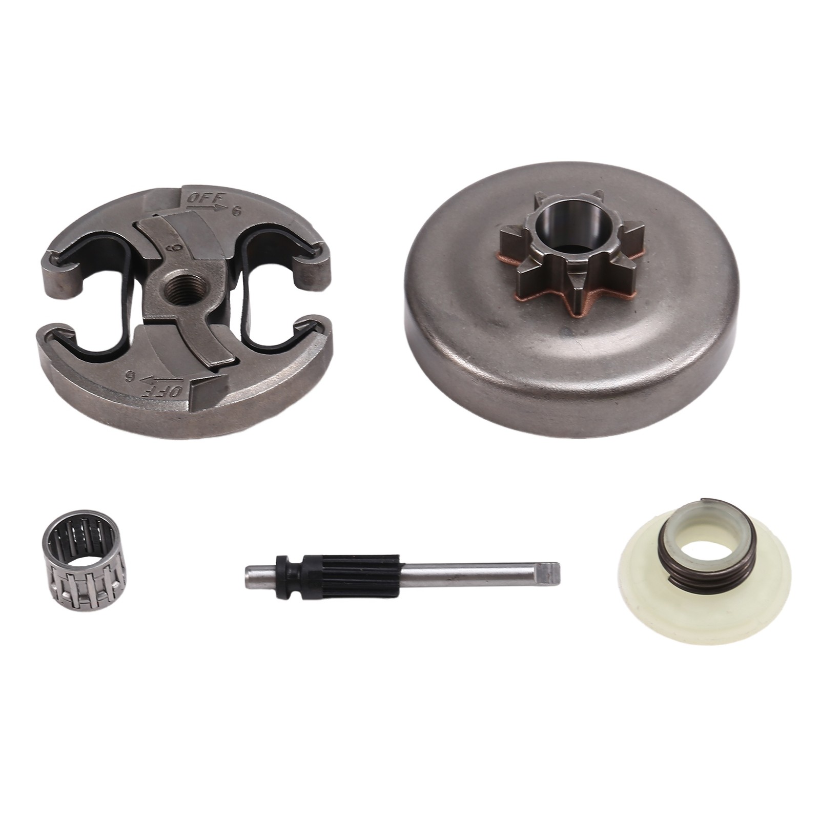 8X(For 340 345 350 Clutch Drum Clutch Kit Chainsaw Clutch Set Clutch8924