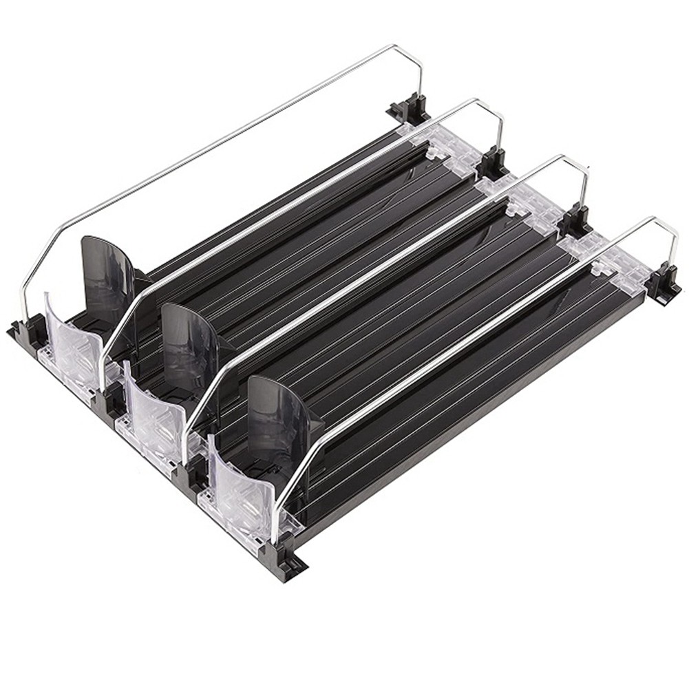 Soda Can Dispenser for Refrigerator with Adjustable Glide - Perfect for7046