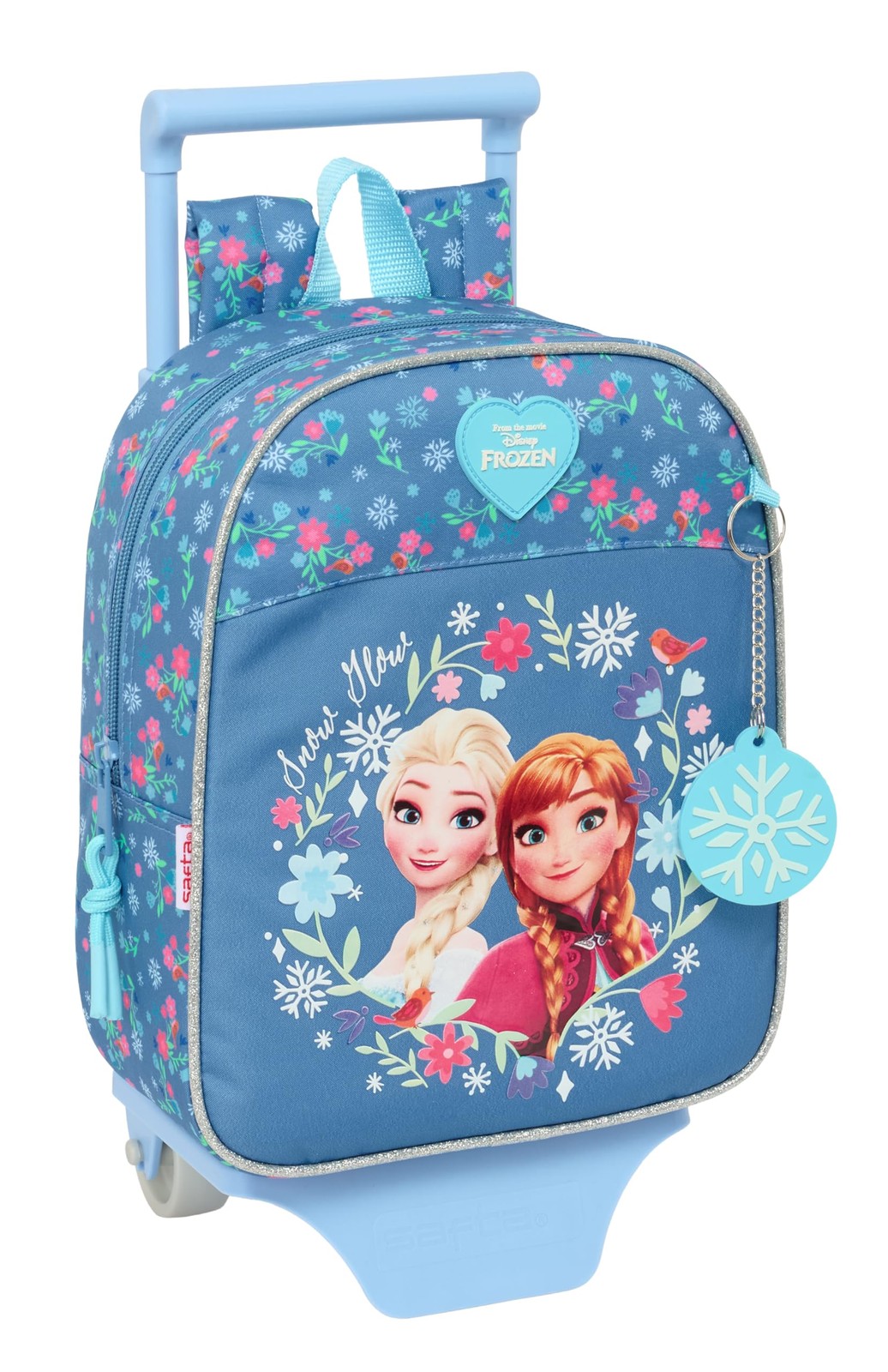 Frozen – Nursery Backpack with SAFTA Trolley, Ideal for Children of Different Ag