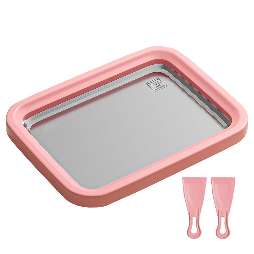 Fried Yogurt Machine Fried Ice Machine Cooling Tray with Two Scrapers Z2A62972