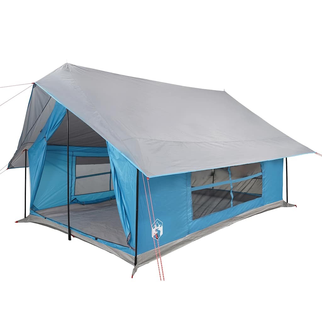 Camping Tent 5-Person Patio Lightweight Dome Blue Waterproof vidaXL