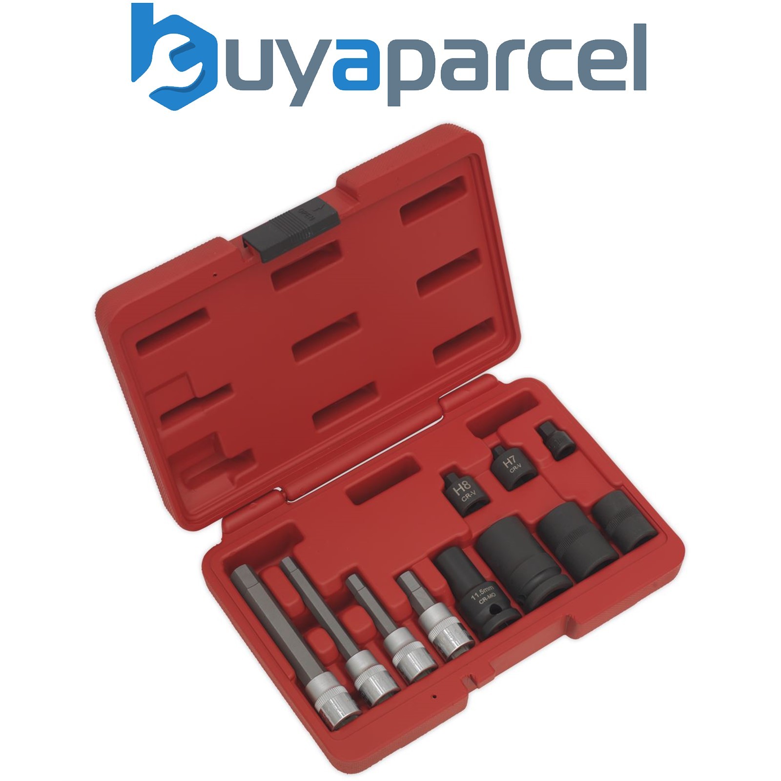 Sealey VS0465 Brake Caliper Socket Set 11pc