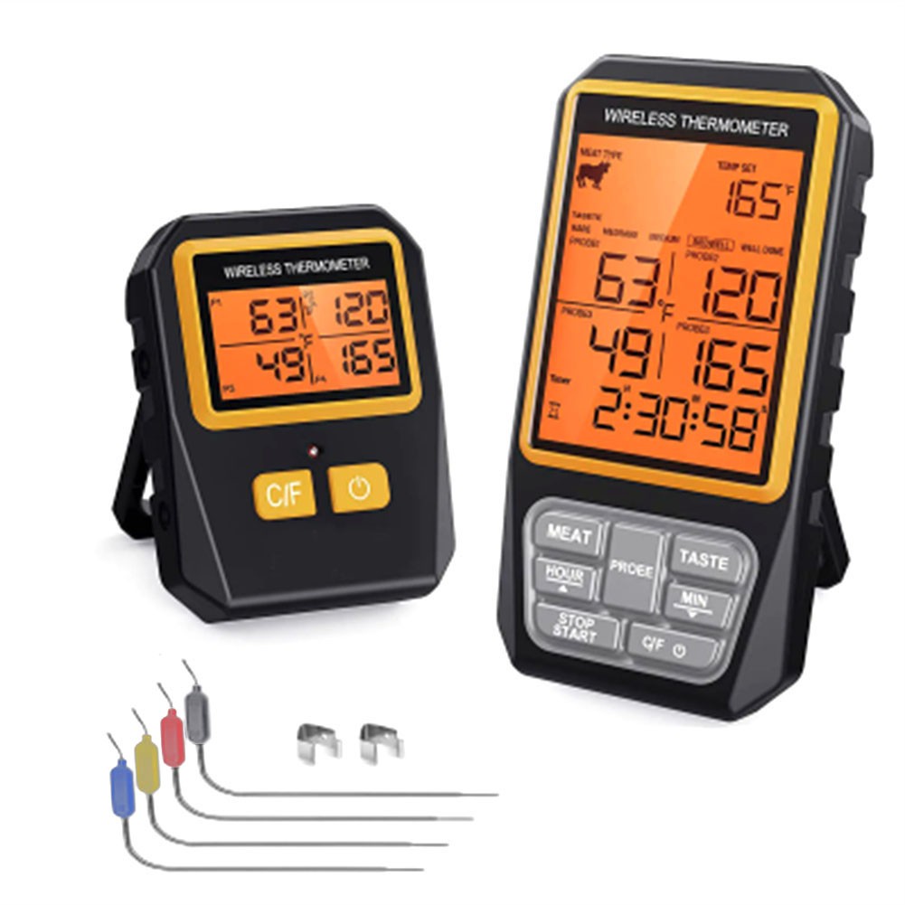 328Ft Meat for Grilling Smoker BBQ Oven Digital Food Kitchen with 48454