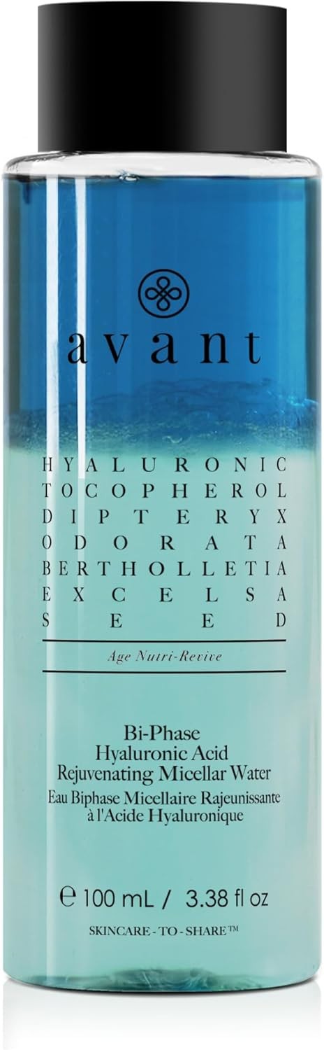 Bi-phase Hyaluronic Acid Rejuvenating Micellar Water - Skin Care Solution for I