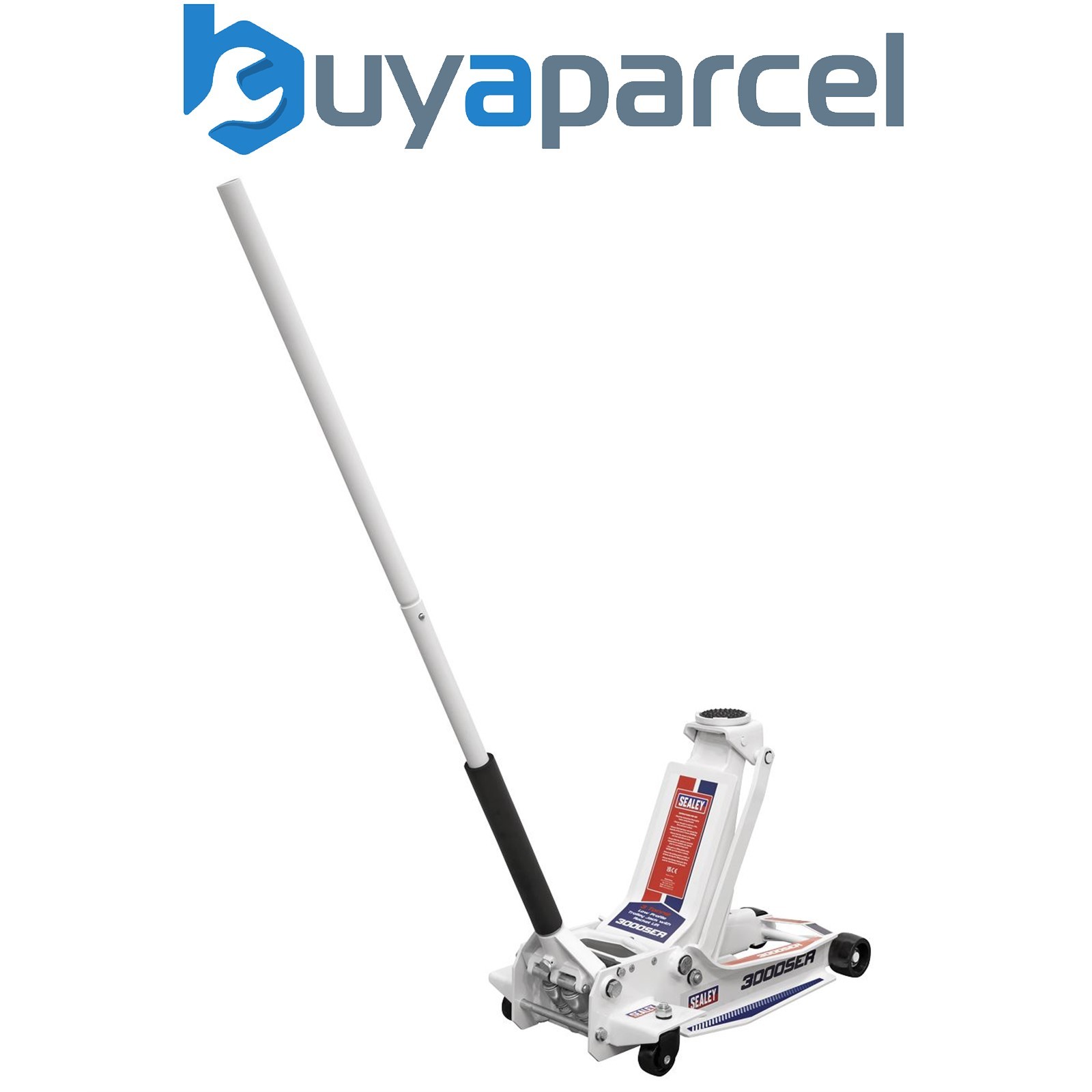 Sealey 3000SER Low Profile Trolley Jack with Rocket Lift 3 Tonne