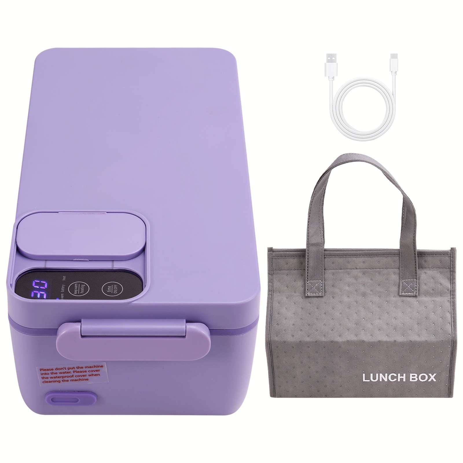 Heated Lunch Box Electric Lunch Box Self Heating Lunch Box Cordless8918