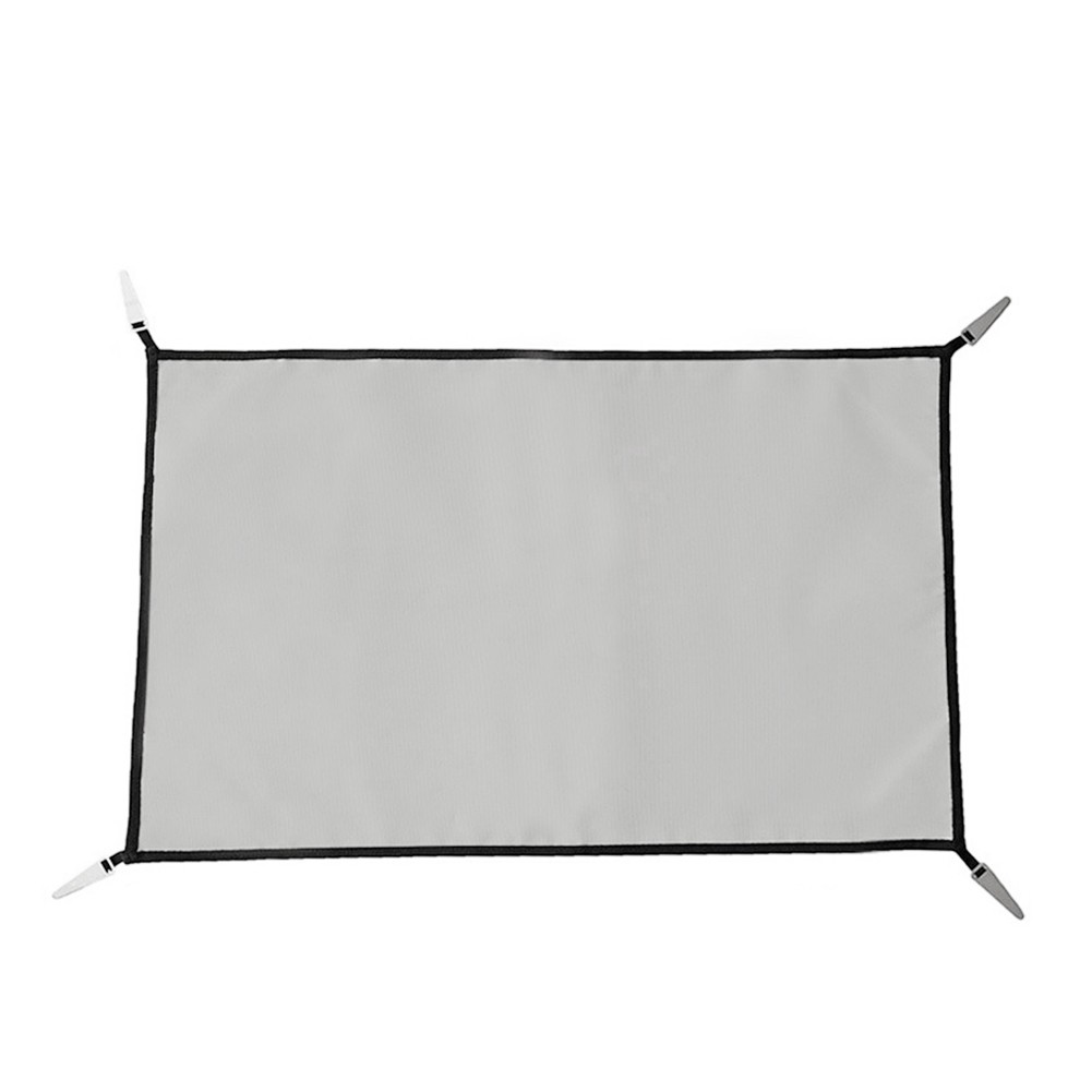 2X(Camping Fireproof Cloth BBQ Grill Mat Flame Retardant Mat for Camping7802