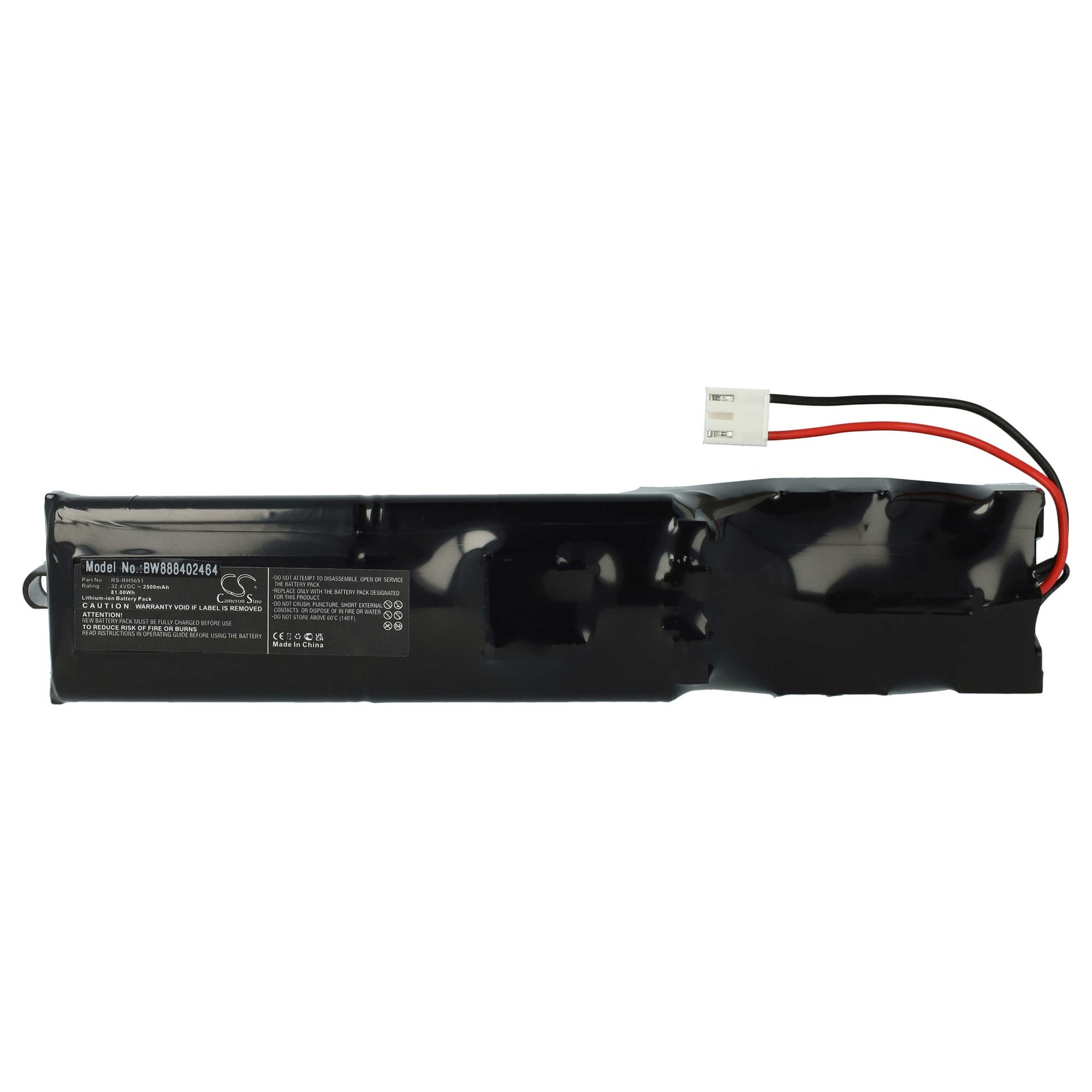 Battery for Rowenta Air Force Extreme RH8895W0/9A2 2500mAh 32.4V