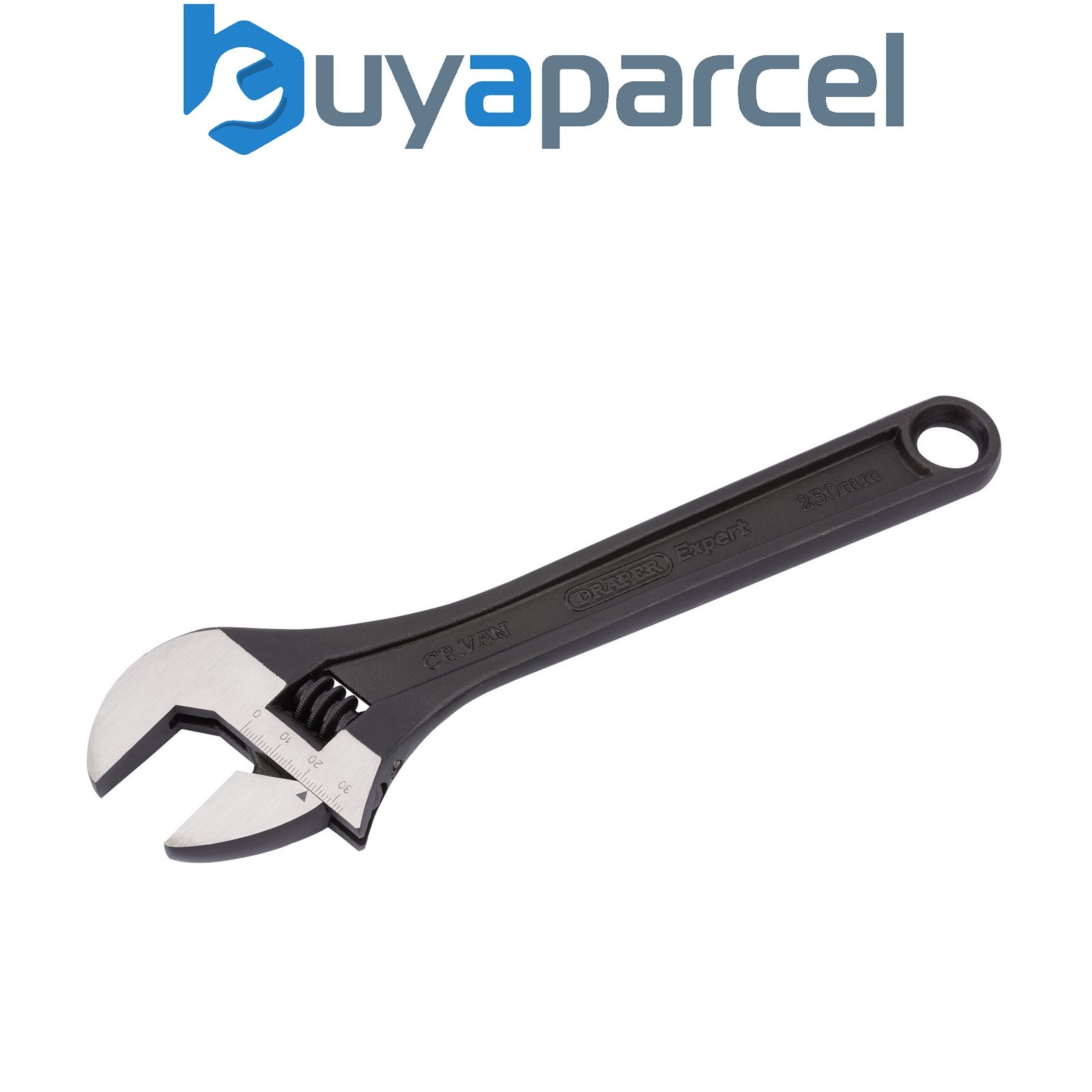 Draper 52681 Draper Expert Crescent-Type Adjustable Wrench with Phosphate Finish
