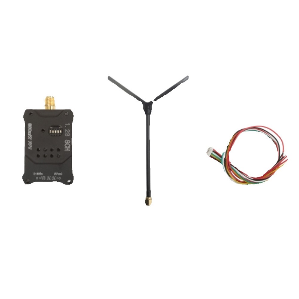 1.2G 800mw FPV VTX Transmitter 8CH Audio Video Transmitter for FPV Long9620