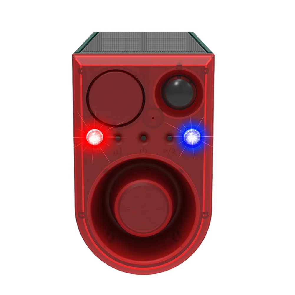 Sensor Alarm Solar Device Noise Maker for Outdoor Yard Garden O2L27539