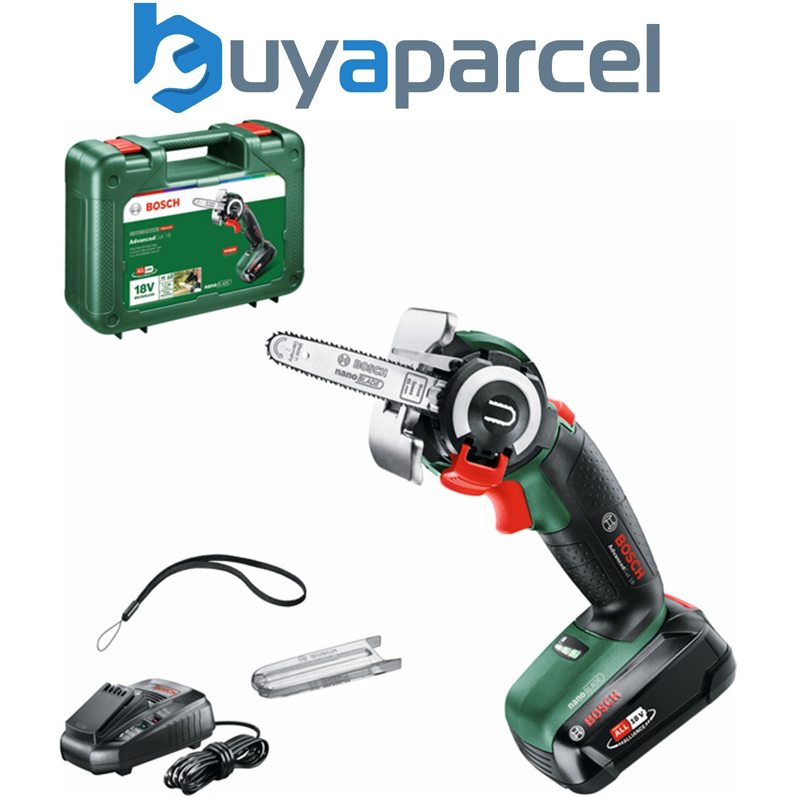 Bosch Cordless NanoBlade Saw AdvancedCut 18 carrying case 06033D5171