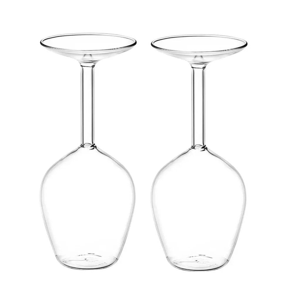 14Fl Oz Upside Down Cocktail Glass Upside Down Glass Wine Glass8451