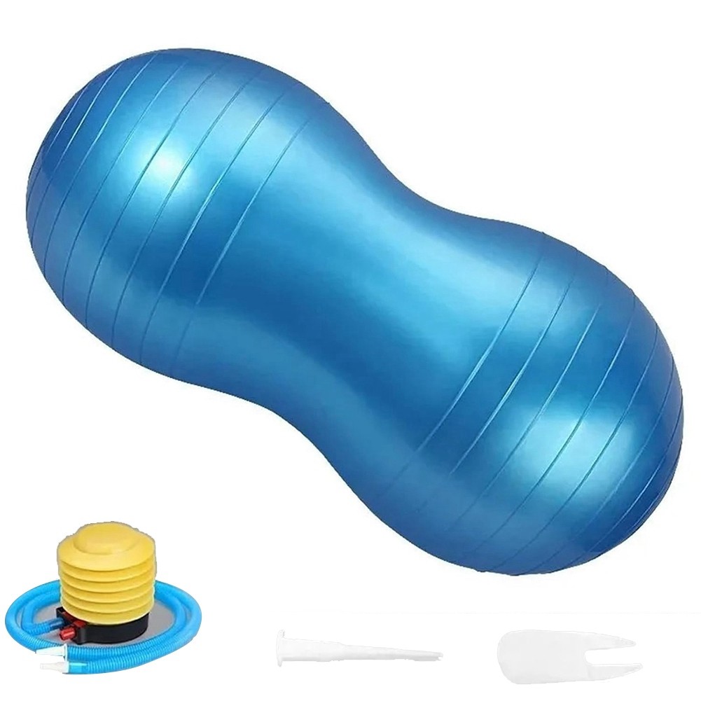 Thickened PVC Inflatable Peanut Yoga for Women Fitness Beauty Training6919