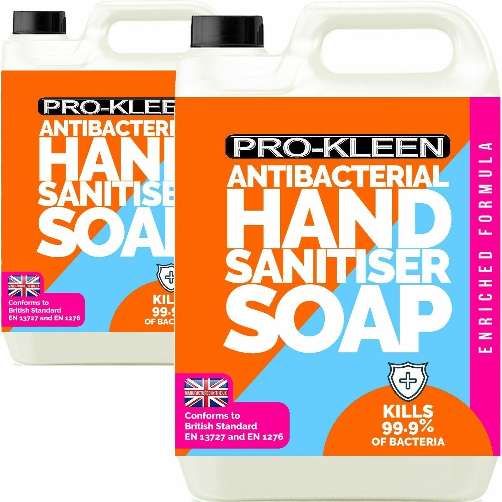 ProKleen Antibacterial Hand Sanitiser Soap Liquid 10L Alcohol & Fragrance Free