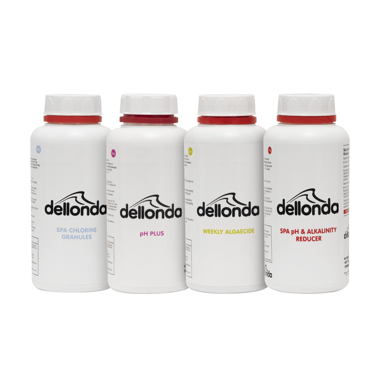 Dellonda Swimming Pool Starter Kit Chlorine pH Increaser pH Reducer Algaecide