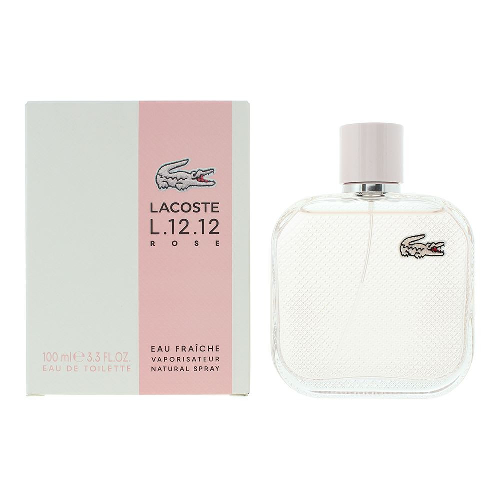 Lacoste L.12.12. Rose Eau Fraiche Eau de Toilette 100ml Spray for Her