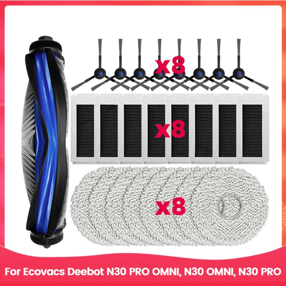 Roller Side Brush Mop Cloth for  N30 OMNI / N30 PRO OMNI /N30 PRO3107