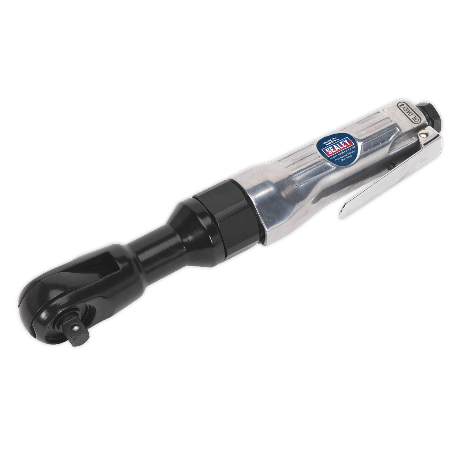 Sealey Air Ratchet Wrench 3/8" Square Drive Air Powered Ratchet Wrench SA20/S