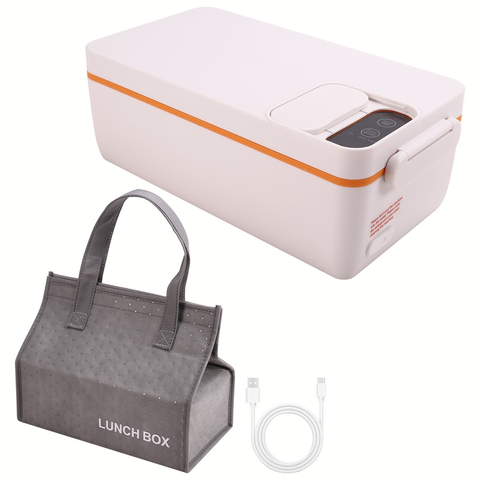 Heated Lunch Box Electric Lunch Box Self Heating Lunch Box Cordless2704
