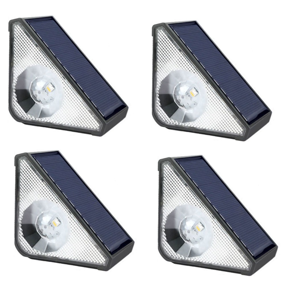 Solar Stair Lights Solar Deck Lights for Step,Stair,Patio,Yard,Deck,Wall R3G2