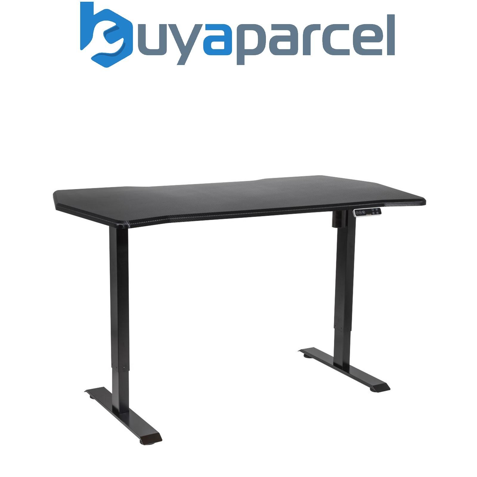 Sealey DH43 Dellonda Carbon Fibre Effect Electric Height Adjustable Standing Des