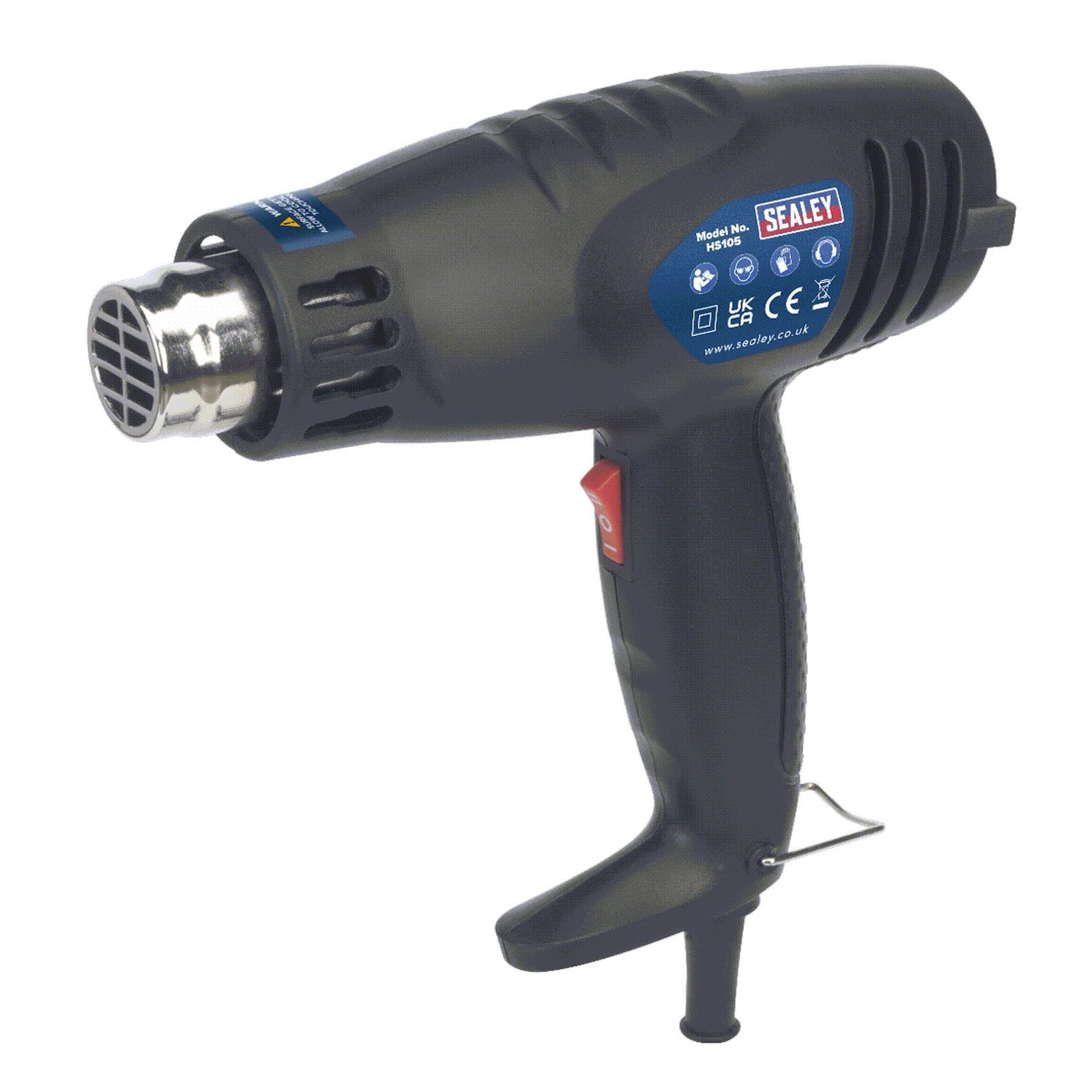 SEALEY 1600W HS105 HOT AIR HEAT GUN PAINT WALLPAPER STRIPPER REMOVER 230V