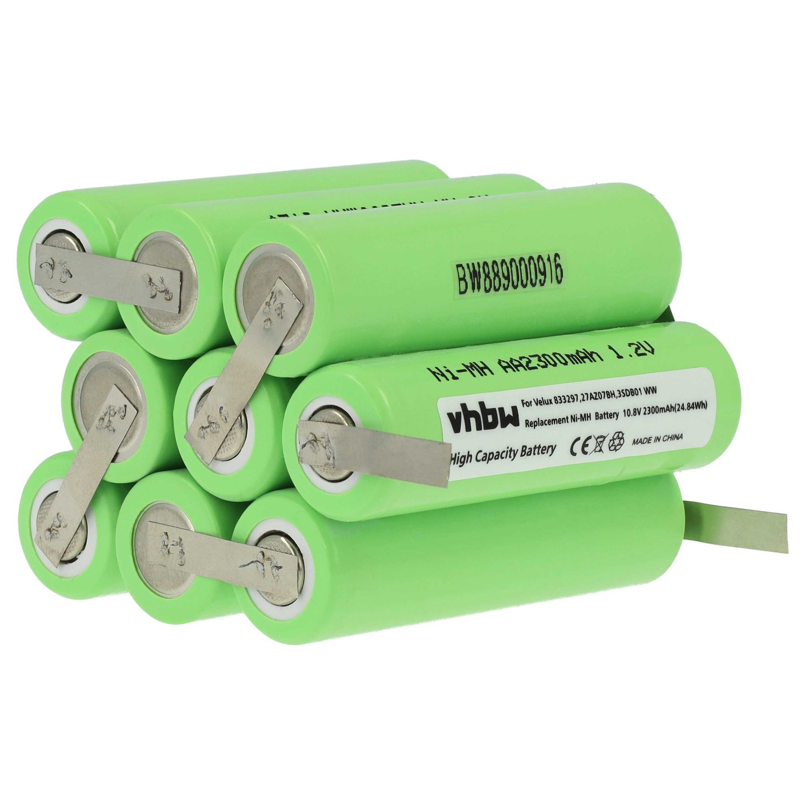 Battery for Velux 10.8V NiMH