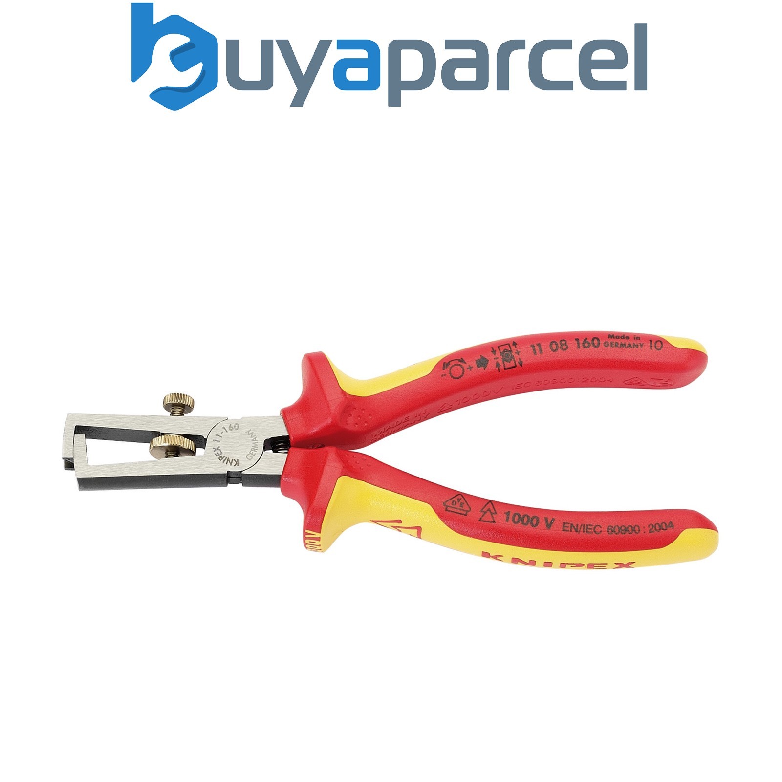 Draper 31930 KNIPEX 11 08 160UKSBE VDE Insulation Stripper, 160mm
