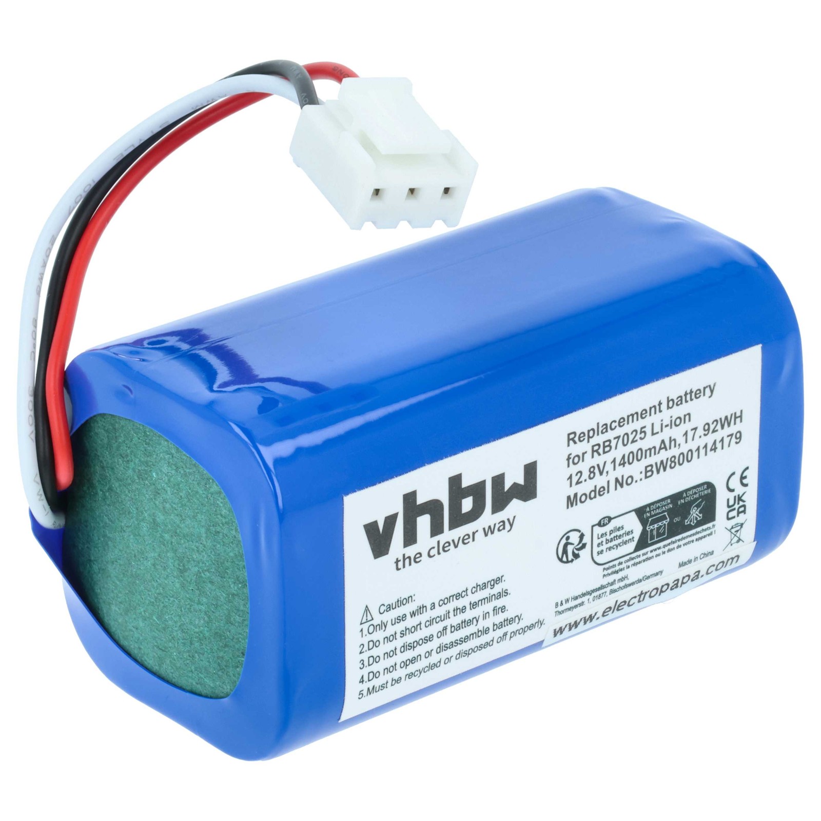 Battery for Philips FC 8710 Smartpro FC 8603 FC 8700 FC 8705 1400mAh 12.8V