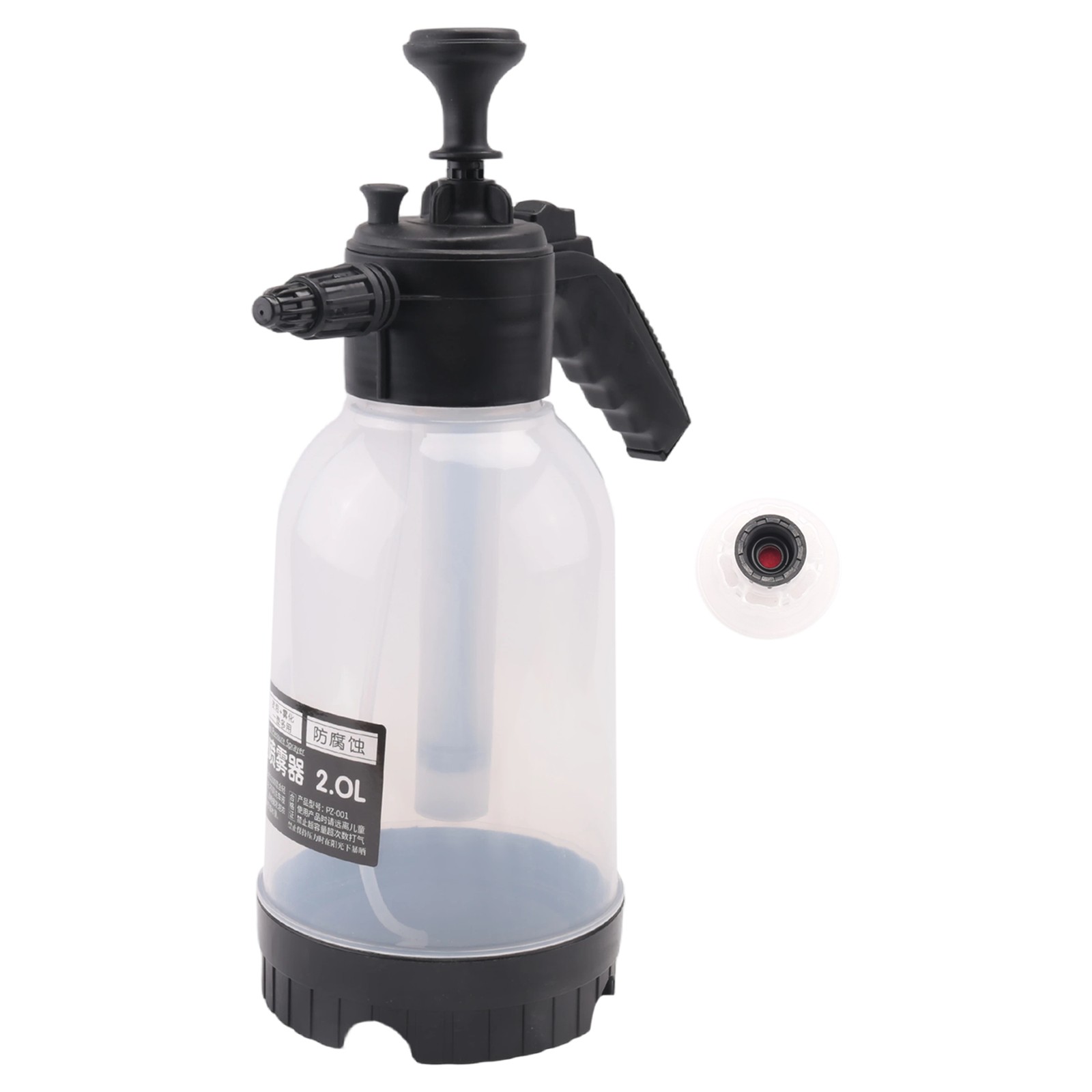 8X(Car Wash Foam Sprayer Foam Sprayer Bottle Manual Air Pressure Water Car7011