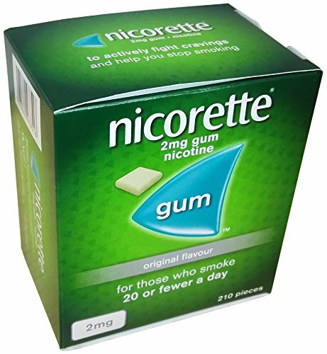 3x Nicorette Gum Original Flavour Chewing Gum, 2Mg 210 Pieces
