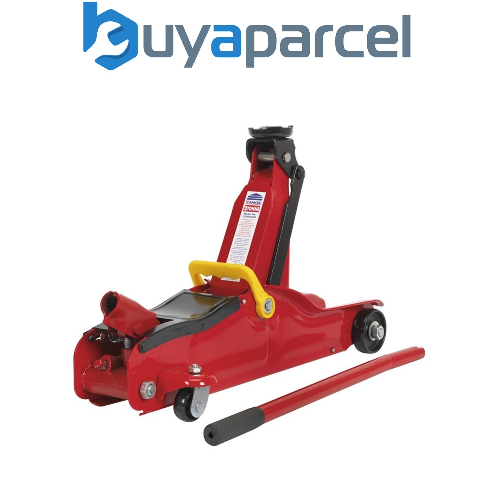 Sealey 1050CXLE Trolley Jack 2tonne Low Entry 85mm to 330mm Short Chassis